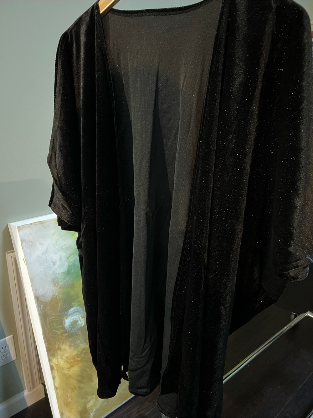 Velvet Kimono Cover-Up